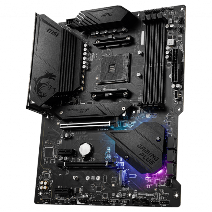 MSI MPG B550 GAMING PLUS DDR4 4400(OC)Mhz ATX AM4