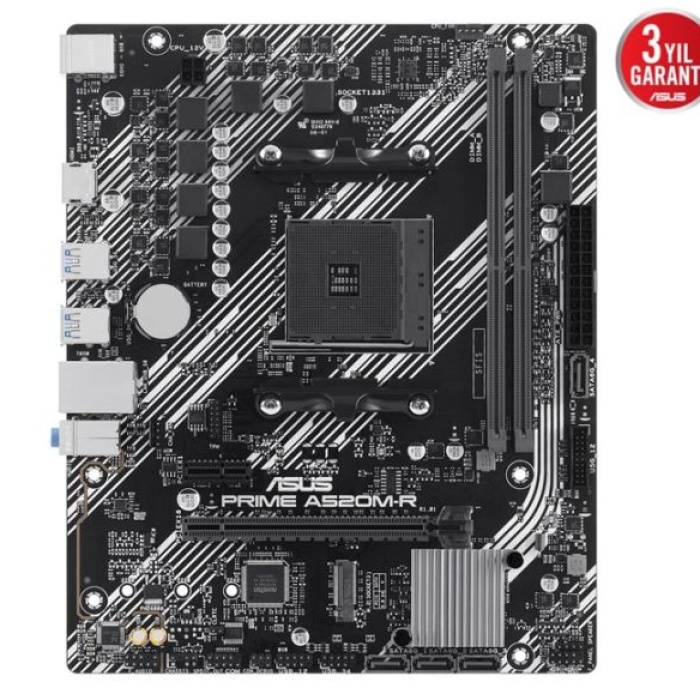 ASUS PRIME A520M-R DDR4 5100MHz mATX AM4