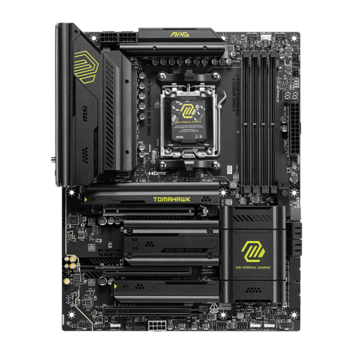 MSI MAG X870 TOMAHAWK WIFI DDR5 AMD X870 SOKET DDR