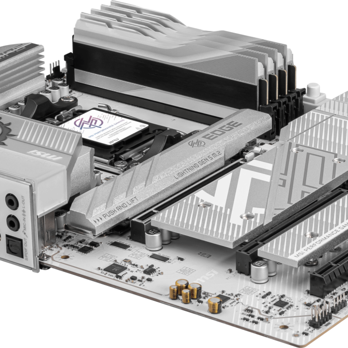 MSI MPG B850 EDGE TI WIFI AM5 DDR5 8400MHZ(OC) HDMI 4x M.2 USB 10Gbs 5G LAN WI-FI 7 ATX