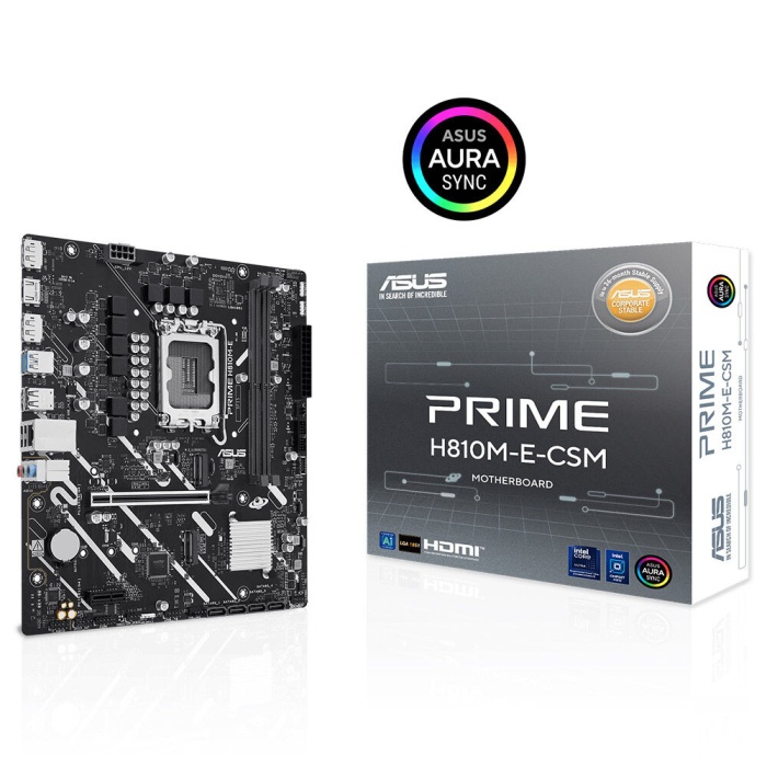 ASUS PRIME H810M-E-CSM INTEL 1851 ANAKART