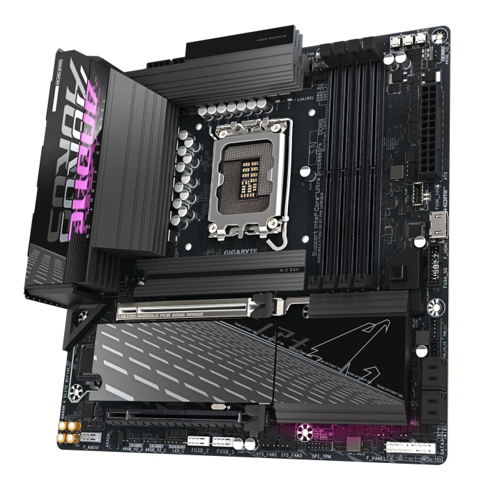 GIGABYTE B860M AORUS ELITE WIFI6E LGA1851 DDR5 9200MHz ANAKART