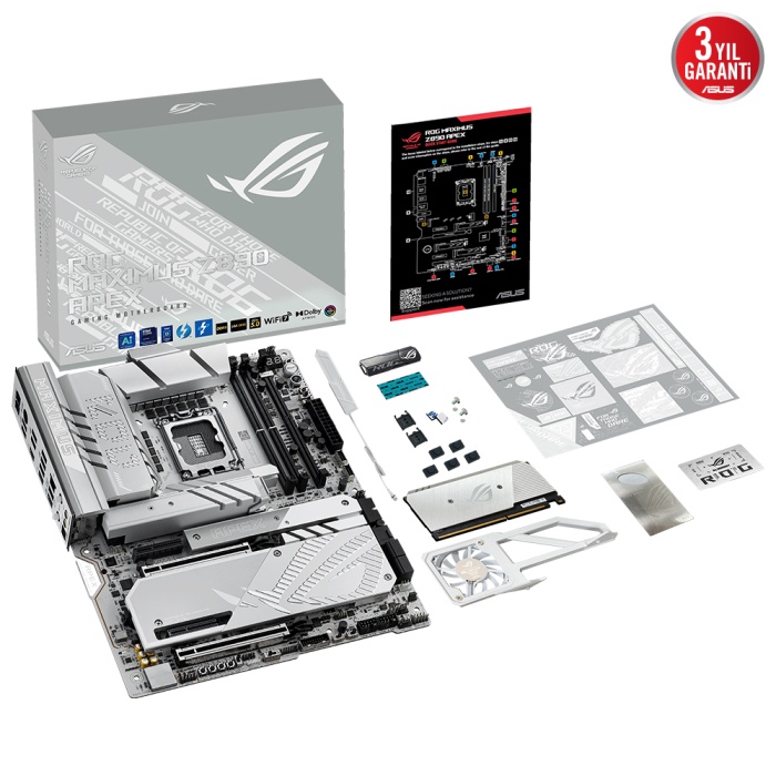 ASUS ROG MAXIMUS Z890 APEX DDR5 6XM2 USB3.2 WIFI7 RGB LAN ATX