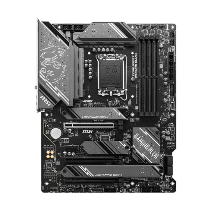 MSI Z790 GAMING PLUS WIFI 7200Mhz(OC) DDR5 M.2 DP HDMI 1700P