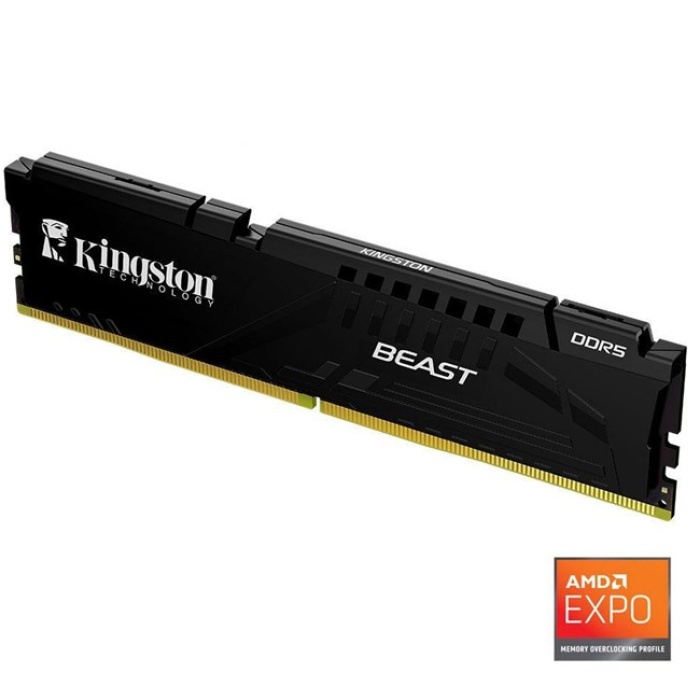 32GB KINGSTON DDR5 6000MT/s CL30 KF560C30BBE-32TR BEAST 1x32G