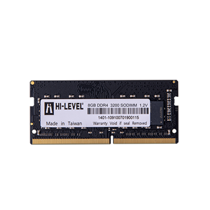 8GB DDR4 3200Mhz CL22 SODIMM 1.2V HLV-SOPC25600D4/8G HI-LEVEL