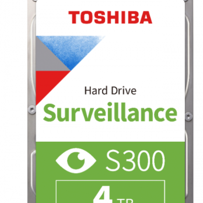 4TB TOSHIBA 5400RPM S300 SATA3 256MB 7/24 HDWT840UZSVA