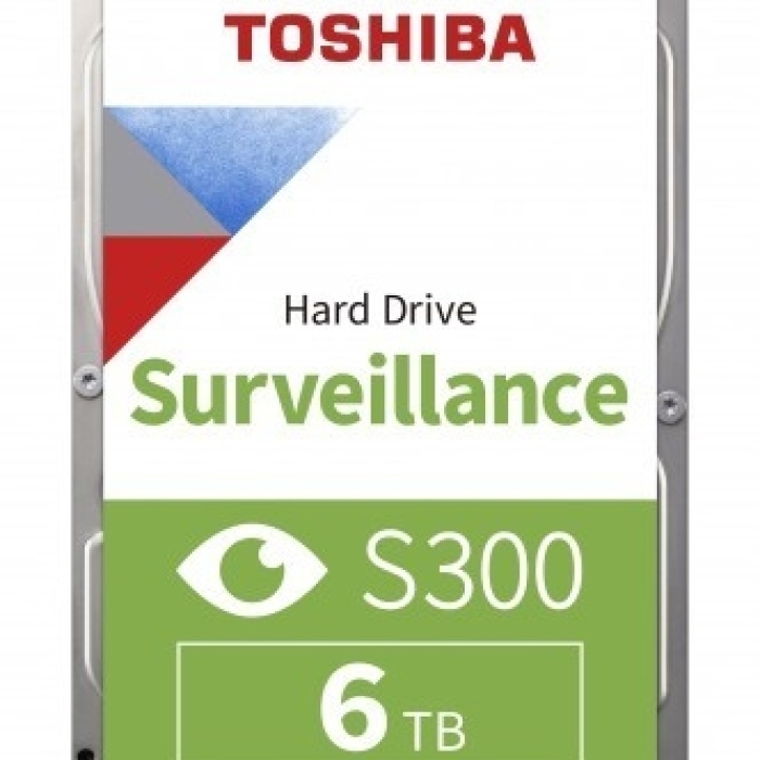 6TB TOSHIBA 5400RPM S300 SATA3 256MB 7/24 HDWT860UZSVA