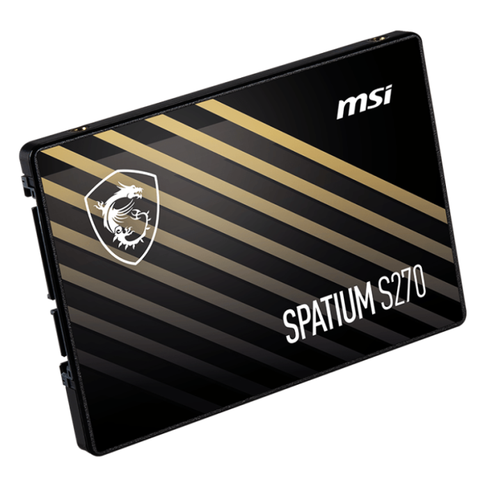 MSI SSD SPATIUM S270 SATA 2.5 960GB R500 W450