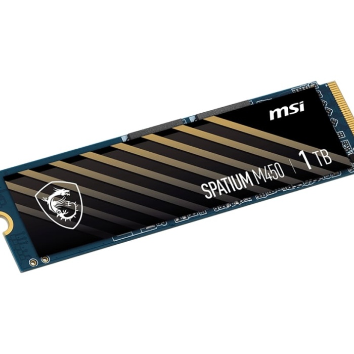 500GB MSI SPATIUM M450 PCIE 4.0 NVME M.2 V1 3000/2000MB/s