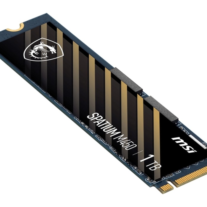 500GB MSI SPATIUM M450 PCIE 4.0 NVME M.2 V1 3000/2000MB/s