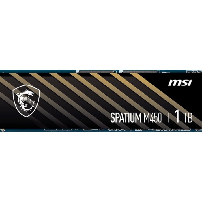 500GB MSI SPATIUM M450 PCIE 4.0 NVME M.2 V1 3000/2000MB/s