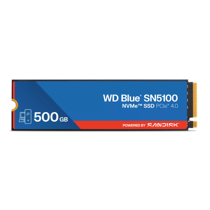 500GB WD BLUE SN5100 M.2 NVME 6600/5600MB/s WDS500G5B0E SSD