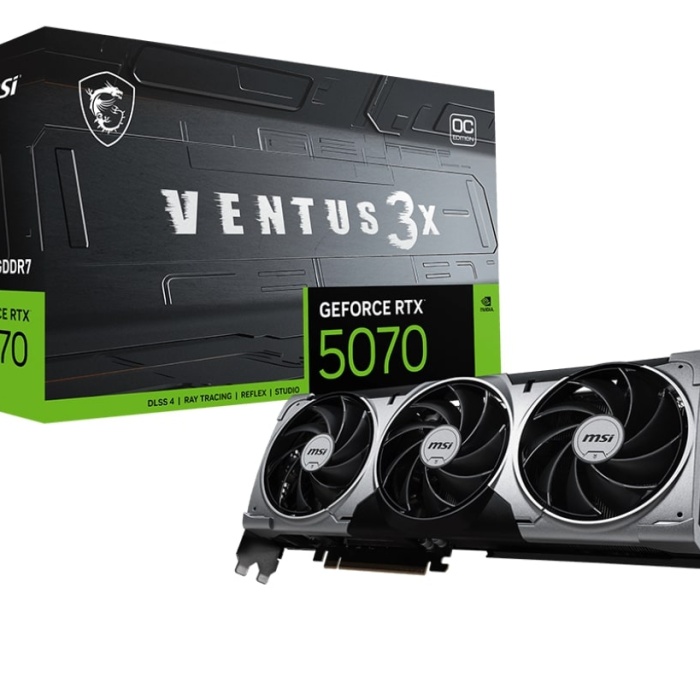 MSI GEFORCE RTX 5070 12G GDDR7 VENTUS 3X OC