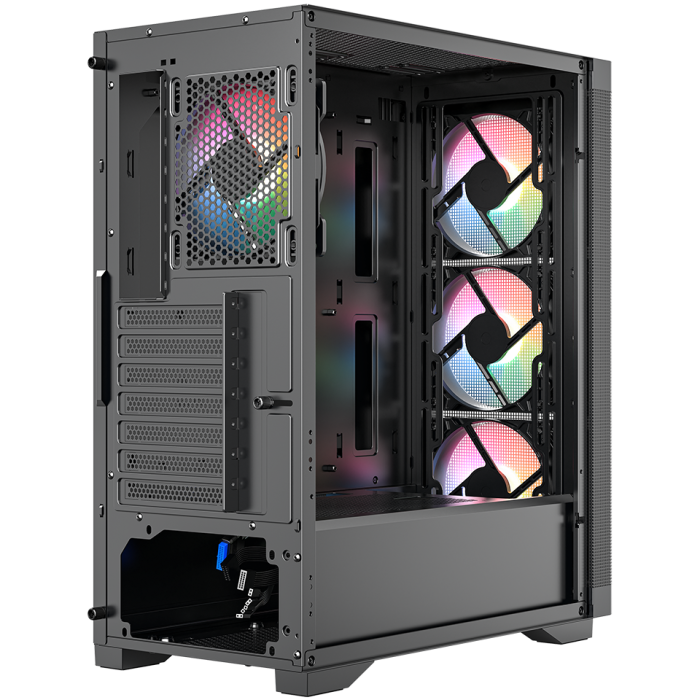 FRISBY FC-9480G 600W 80+ BRONZE 4X RGB MESH GAMING