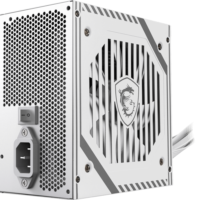 MSI MAG A650BNL WHITE 650W 80+ BRONZE POWER SUPPLY