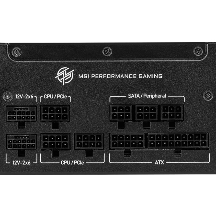 MSI MPG A1000GS PCIE5 1000W 80+ GOLD  FULL MODULER