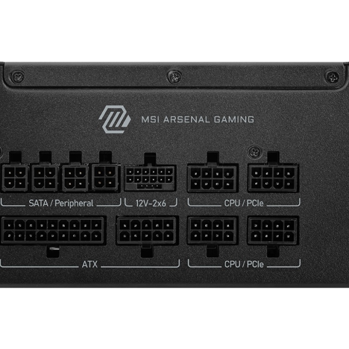 MSI MAG A1000GLS PCIE5 1000W 80+ GOLD POWER SUPPLY