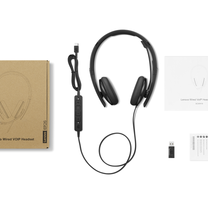 LENOVO TYPE-C KABLOLU KULAKLIK (4XD1M45626)