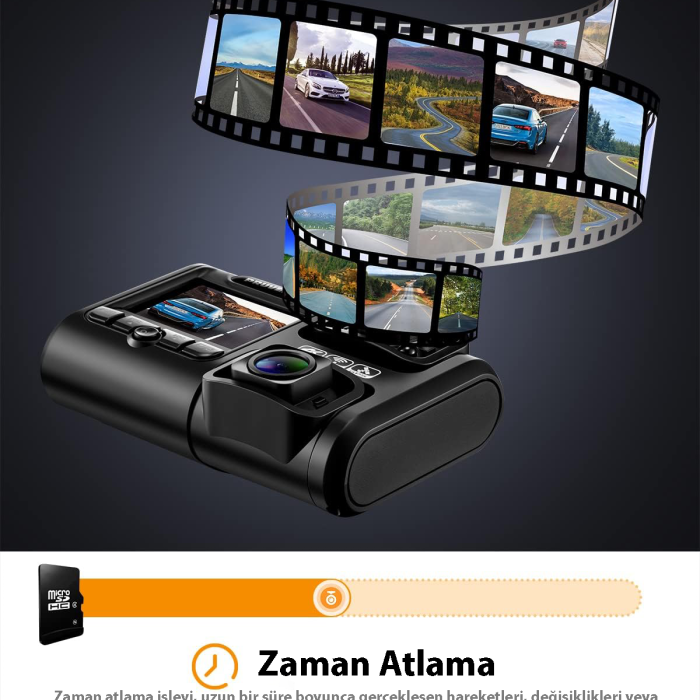 PRUVEEO D30 WI-FI 4K ARAC KAMERASI