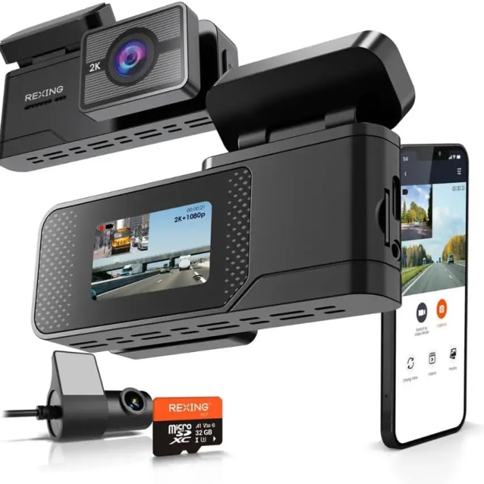 REXING C2 2K WIFI 32GB SD KART