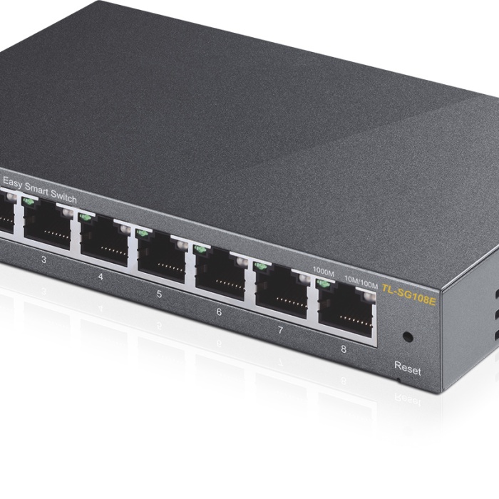 TP-LINK TL-SG108E 8PORT 10/100/1000 YÖNETİLEMEZ SWITCH