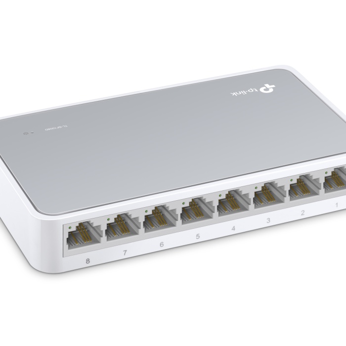 TP-LINK TL-SF1008D 8PORT 10/100 YÖNETİLEMEZ SWITCH