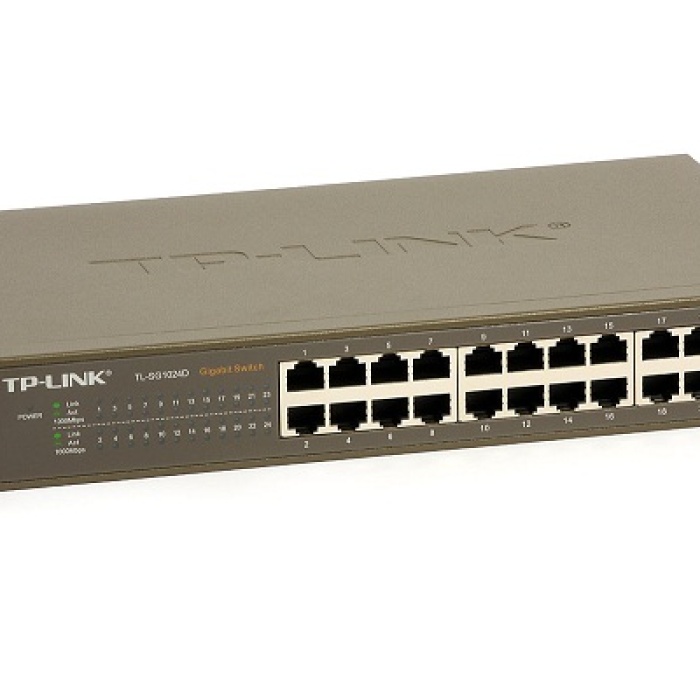 TP-LINK TL-SG1024D 24PORT 10/100/1000 YÖNETİLEMEZ SWITCH