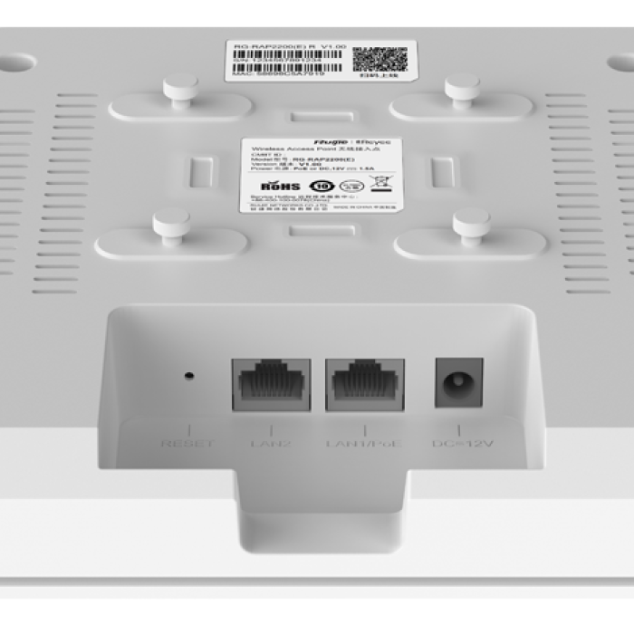 RUİJİE-REYEE  RG-RAP2200(F) TAVAN TİPİ MEGABİT İÇ ORTAM DUAL-BAND ACCESS POİNT