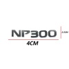 Nıssan Yazı Navara 15-19 Arka (Np300 Yazısı)