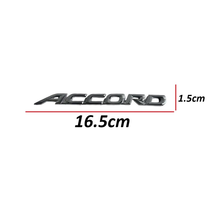 Honda Yazı Accord 03-07 Arka (Accord Yazısı)