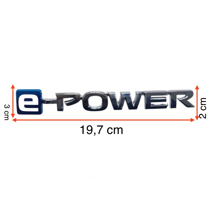Nissan Yazı Qashqai 21-24 Arka (E-power yazısı)