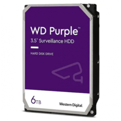 WD Purple WD62PURZ 3.5 6 TB 5400 RPM SATA 3 HDD Güvenlik Diski