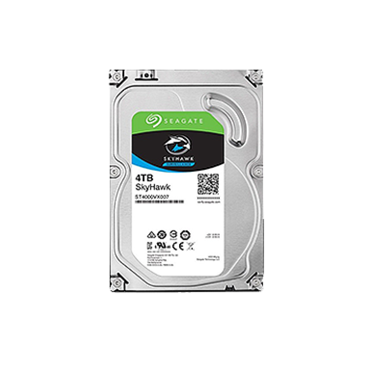 Seagate SkyHawk 3.5 4TB 5900Rpm 64Mb ST4000VX007V Harddisk