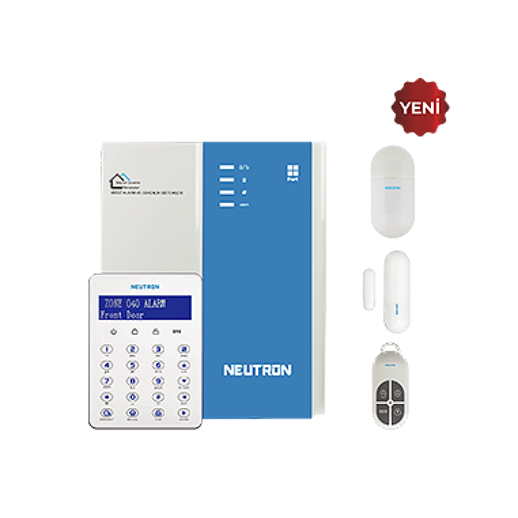 Neutron NTA-GNA8545 Gsm Gprs Kablosuz Alarm Seti