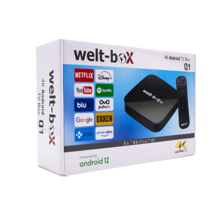 Welt-boX Q1 4K UltraHD Android 10