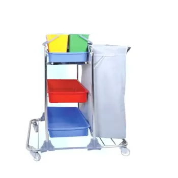 KAT HİZMET ARABASI TEK BRANDALI KROM