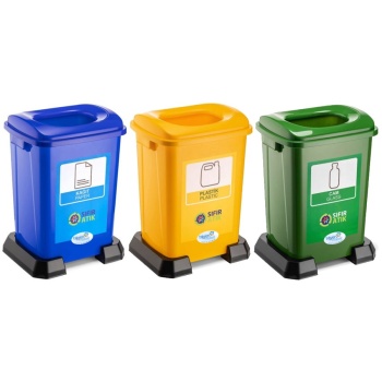 SIFIR ATIK KOVASI 50 LT