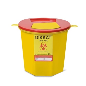 TIBBİ ATIK KOVA 5 LT