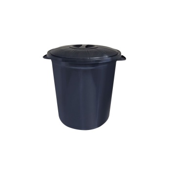 ÇÖP KOVASI HERKÜL 70 LT KAPAKLI SİYAH