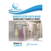 Banyo İçin Katlanabilir Askılı Havlu Rafı - 45x22 cm
