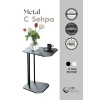 C Sehpa – Modern Koltuk Yan Sehpası, Kahve ve Servis İçin Zigon Sehpa