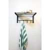 Banyo İçin Katlanabilir Askılı Havlu Rafı - 45x22 cm