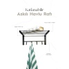 Duvara Monte Katlanabilir Çamaşır Askısı - 60x30 cm