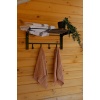 Duvara Monte Katlanabilir Çamaşır Askısı - 60x30 cm
