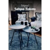 3lü Tripod Sehpa | Ev - Bahçe - Piknik - Ofis
