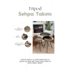 Tripod 3lü Sehpa | Ev - Bahçe - Piknik - Ofis