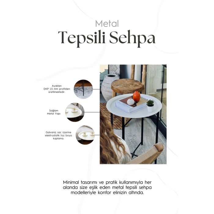 Çok Amaçlı Katlanır Sehpa – Modern Tasarım, Piknik ve Kolçak Kullanımı