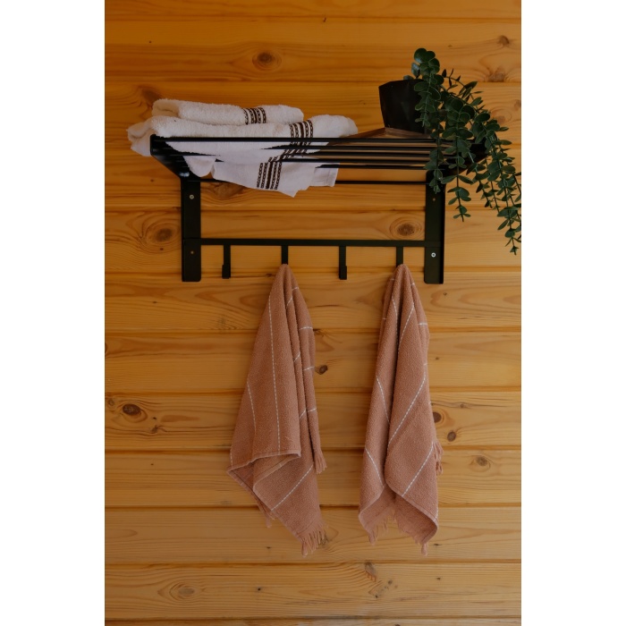 Duvara Monte Katlanabilir Çamaşır Askısı - 60x40 cm
