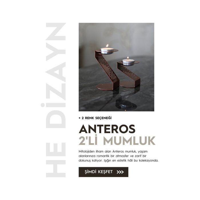 ANTEROS 2li Mumluk Seti